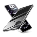 Samsung S21 iskuja vaimentava silikonikotelo Shockr
