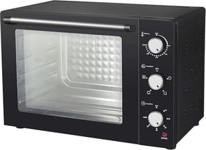 Mini Four 25L 1700W Avec Plaque à Pizza Et Grille - Four Multifonction 80-230°C, Minuterie 60 Min