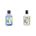 Karcher 62957650 3-in-1 Stone Plug and Clean - Black + 1 L Ultra Foam Cleaner, Pressure Washer Detergent