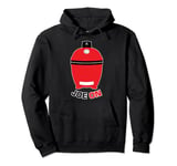 Joe ON Red BBQ Grilling Low and Slow Kamado Charcoal Grill Pullover Hoodie
