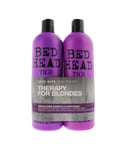 Tigi Womens Bed Head Therapy For Blondes Dumb Blonde Shampoo & Conditioner 750ml Duo Pack - NA - One Size