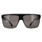 Shield Black Crystal Grey Polarized Sunglasses