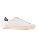 Clae Mens Bradley California Trainers - White Leather - Size UK 9