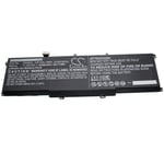 vhbw batterie compatible avec HP ZBook Studio x360 G5 4QH13EA, X360 G5 5CN15PA, x360 G5-4QH13EA laptop (8200mAh, 11.55V, Li-Ion, noir)