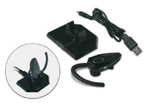 PS3 : Mad Catz Wireless Bluetooth Headset with Charge Stand - New