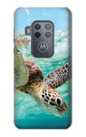Ocean Sea Turtle Case Cover For Motorola Moto One Zoom, Moto One Pro