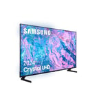 Samsung TV Crystal UHD 4K 2024 50CU7095 Téléviseur Intelligent 50" avec PurColor, processeur Crystal UHD, SmartThings, rehausseur de Contraste avec HDR10+ et Smart TV alimenté par Tizen