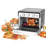 Salter EK3999 22L Air Fryer Oven with Rotisserie - 5 in 1 Multicooker with 60 Minute Timer, Fry, Grill, Roast and Bake, Caravan/Holiday Home Cooker, Mini Countertop Oven with Viewing Window, 1700W