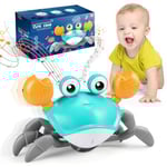 Crabe Qui Marche Bebe, Jouet Bebe 1 an Cadeau Enfant 1 2 Ans Garcon Fille Jouet Bebe 6 7 8 9 10 Mois Jouet Enfant Crabot Le Crabe Rampant Cadeau Anniversaire Jeux Eveil Bebe 3-6-12 Mois Linkimals
