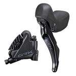 Shimano GRX RX600 Single Disc Brake - 11 Speed Black / Rear RH 1700mm Hose