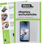 dipos I 2x Protective Film Matte Compatible with Doogee S88 Pro Screen Protector Film