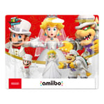 Nintendo amiibo - Mario, Peach & Bowser Triple Pack (Wedding Outfit) (Super Mario Odyssey)