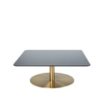 Tom Dixon - Flash Table Square Brass - Soffbord - Guld - Metall