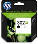 2x Original HP 302XL Black Ink Cartridges For DeskJet 3634 Inkjet Printer