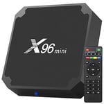 Android TV Box 10.0 Boitier TV 2GB RAM 16GB ROM Mini Smart TV Box,4K HD/3D/ Quad Core H313 64 Bits/2.4GHz WiFi/LAN10/100M Lecteur Multimédia
