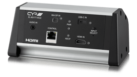 CYP/// 4K 6G HDR Multi-format USB-C, MiniDP, HDMI to output table-top switcher