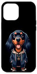 iPhone 15 Pro Max Gordon Setter Dog Cool Jacket Outfit Dog Mom Dad Case