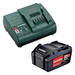 METABO Pack de base 1 Batterie 4,0Ah + Chargeur SC 30