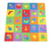 Bigood Foam Educational Toys Interlocking Puzzle Play Mat Floor Rugs 10P Fruit