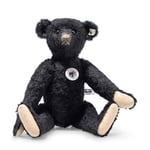 Steiff Replica 1908 Teddy Bear Mohair Black 38cm 403453
