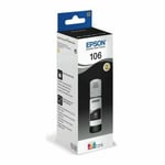 Genuine Epson 106 Black Ink Bottle for EcoTank ET-7750 ET-7700 (T00R1)-BOX