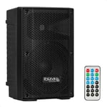 Ibiza - XTK8A-MKII- Active 8"/20cm SONO Speaker- 25mm Compression Tweeter- Bass Reflex System- USB, SD, Bluetooth- TWS- Handle and Wheels- NEW VERSION- Black- Parties, events,clubs,conferences,karaoke