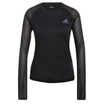 Adidas Adizero LS Sweatshirt Women's, Black, XS
