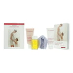 Clarins A Beautiful Pregnancy Gift Set Body Scrub, Body Oil, Stretch Mark Expert