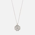 Kate Spade New York Heritage Bloom Silver Plated Mother-Of-Pearl Necklace