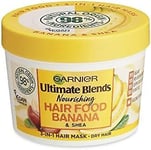 Garnier Ultimate Blends Hair Food Banana 3-in-1, Nourishing Hair Mask, Conditio