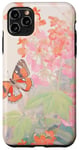 Coque pour iPhone 11 Pro Max Papillon mignon dans le jardin en plein air peinture dessin