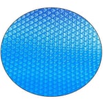 NGHSDO Pool Cover Solar Cover For 6Ft Diameter Easy Set And Frame Pools Round Pool Cover Protector Foot Above Ground Protection Swimming Paddling Pool Cover (Color : Blue)