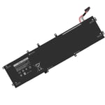 6GTPY 5XJ28 Extended Laptop Battery Replacement For Dell XPS 15 9550 9560 9570 7590(2019 model) P56F001 P56F002 Precision 5510 5520 5530 5540 2-in-1 Mobile Workstation Vostro 7500(11.4V 97Wh)