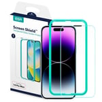 ESR Screen Shield Tempered Glass Protector for Apple iPhone 14 Pro Max - Clear