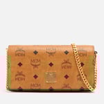 MCM Aren VI Leather Crossbody Bag