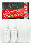 Electric Blanket Double Bed Size Fleece Heated Mattress Cover