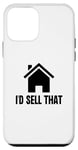 Coque pour iPhone 12 mini Je vendrais cet agent immobilier, une maison et un logement