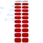 Love'n Layer   Solid Layers Grape Red