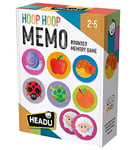 Headu Hoop Hoop Memo Tour Memory Game Mu55171 Jeu éducatif écologique pour Enfants 2-5 Ans Made in Italy