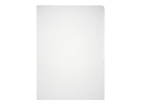 Durable Standard - L-Formad Mapp - För Dokument - För A4 (210 X 297 Mm) - Crystalclear (Paket Om 100)