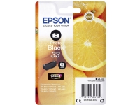 Epson Oranges Singlepack Photo Black 33 Claria Premium Ink, Standardavkastning, Färgbaserat bläck, 4,5 ml, 200 sidor, 1 styck