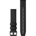 Garmin Armband 20mm Silikon Svart/Svart 010-12926-00