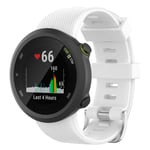Garmin Forerunner 45 comfortable silicone watch band - White