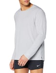 Nike Run DVN Miler GX Flash Sweatshirt Hommes Sweatshirt Homme Lt Smoke Grey/Reflective Silv FR : S (Taille Fabricant : S)