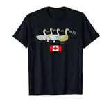 Canada Goose Eh With Canada Flag T-shirt T-Shirt