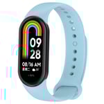 Silikonarmband Xiaomi Mi Band 9 Ljusblå