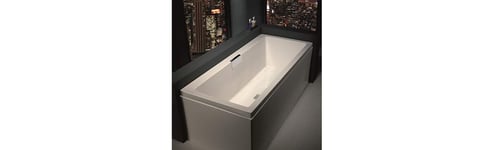 L-panel til badekar 1500x700x515mm akryl
