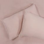 Linen House Nimes Hemmafru Kudde-par 50 X 75cm Ros Rosa