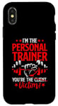 iPhone X/XS You're The Victim Fitness Workout Gym Weightlifting Trainer Case