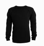 Tufte Bambull Crew Neck, barn Black 98/104